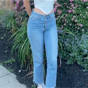 BDG Slim Straight Leg Blue Jeans